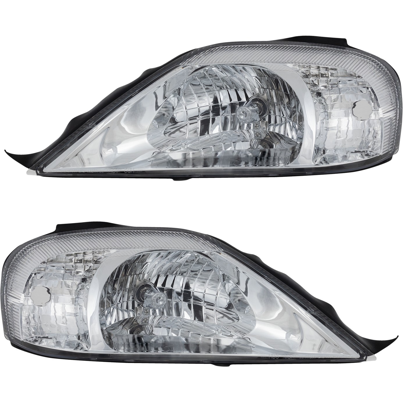 Комплект фар для Mercury Sable 2000-2005 гг., левый и правый, с лампочкой, 2 шт.