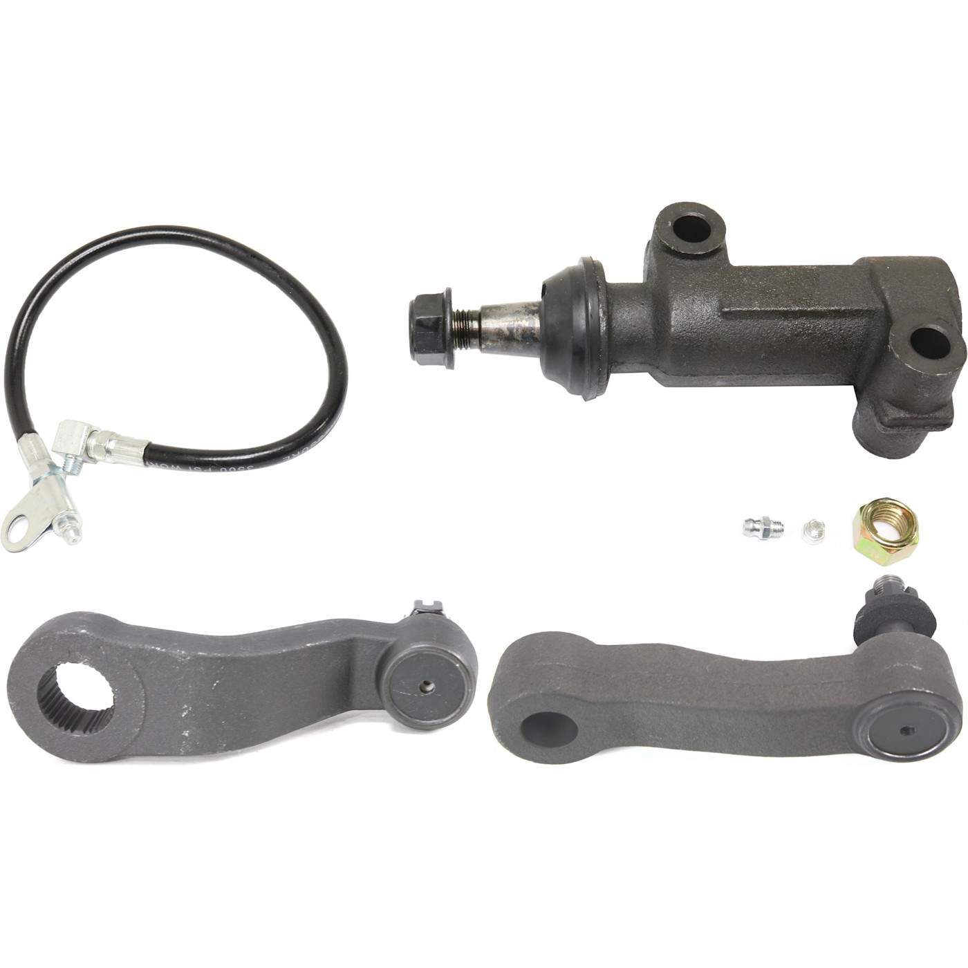Комплект рычагов Pitman для Chevrolet Silverado 2500 HD 2001-2006 годов выпуска, передние, 3 шт.