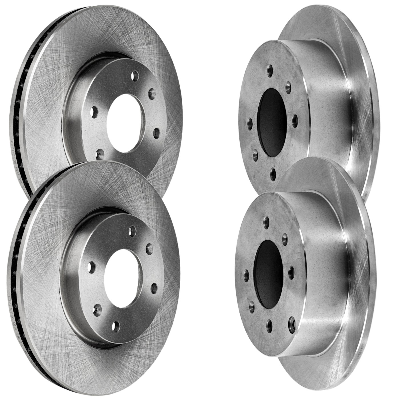 Передние и задние дисковые тормозные диски для Hyundai Sonata 2004-2005 2002-2006 Kia Optima