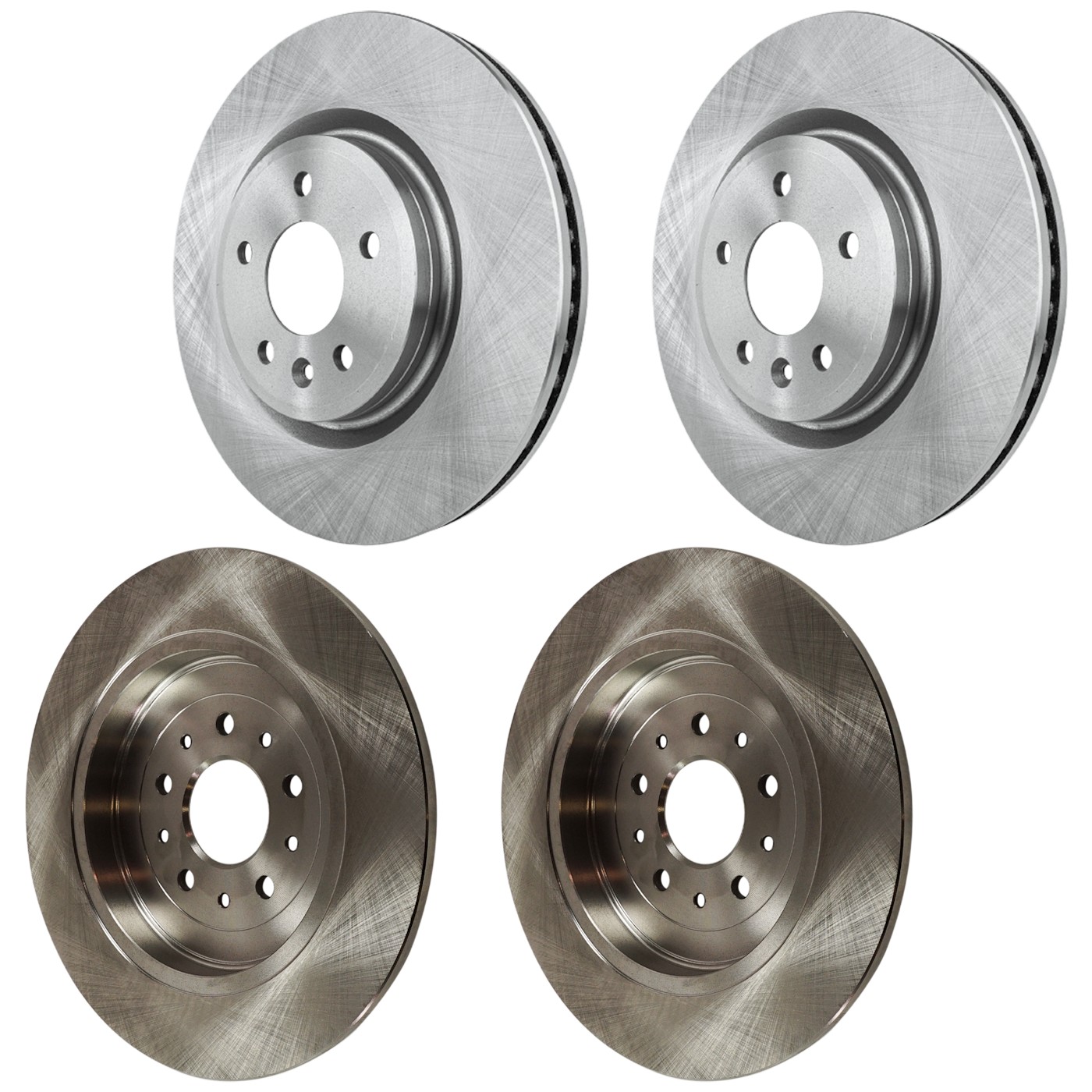 Front & Rear Brake Disc Rotors for Ford Taurus Explorer Flex Lincoln MKT MKS