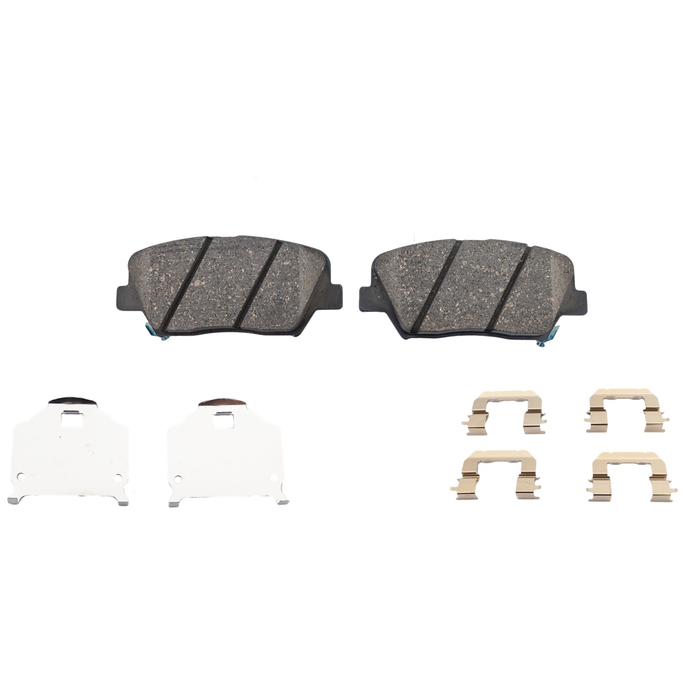 Front Brake Disc Rotors and Pads Kit for Kia Sorento Hyundai Santa Fe 2010-2012 - Bild 9 von 9
