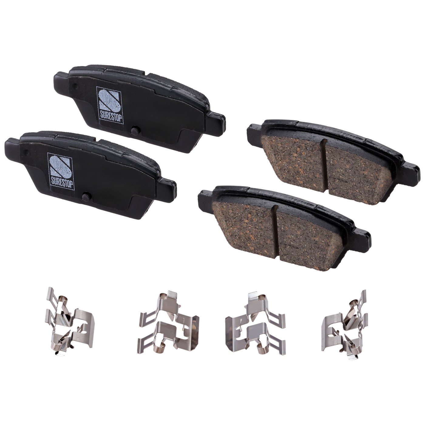 Front & Rear Brake Disc Rotors and Pads Kit for Mercury Milan Mazda Lincoln MKZ - Picture 8 of 12