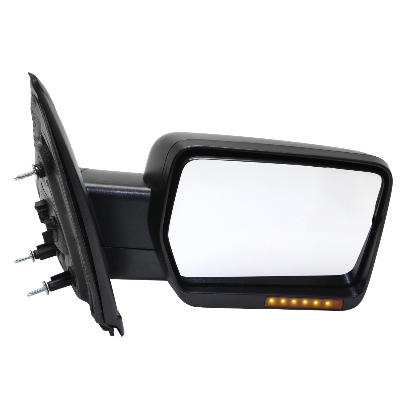 Mirror Set For 2011-2014 Ford F-150 Left and Right Manual Folding Power Heated - Picture 3 of 12