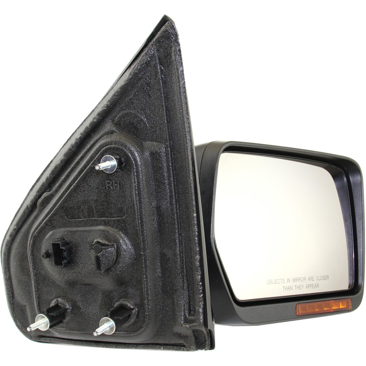 Mirror Set For 2011-2014 Ford F-150 Left and Right Manual Folding Power Heated - Picture 4 of 12
