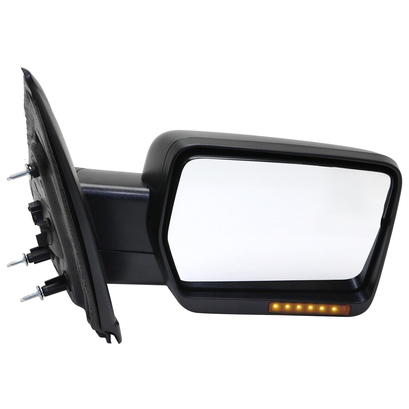 Mirror Set For 2011-2014 Ford F-150 Left and Right Manual Folding Power Heated - Picture 9 of 12