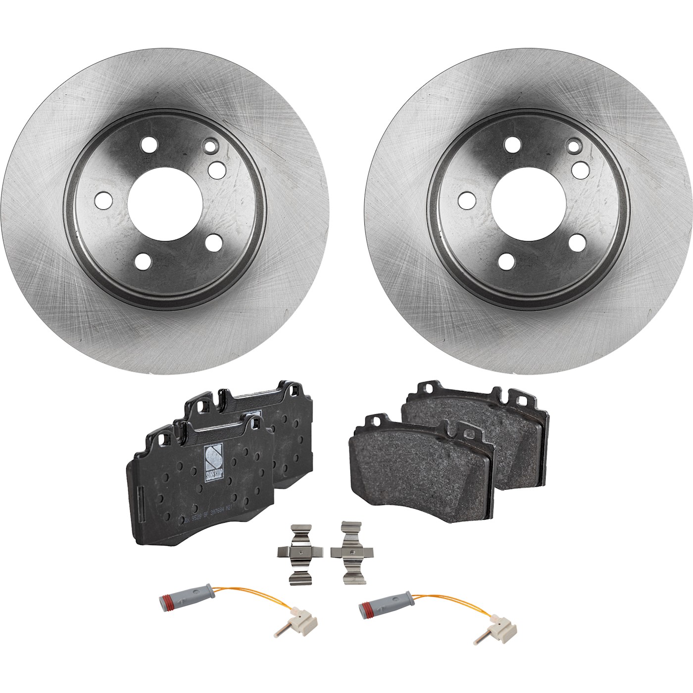 Front Brake Disc Rotors and Pads Kit For Mercedes-Benz E500 2003 2004 2005 2006