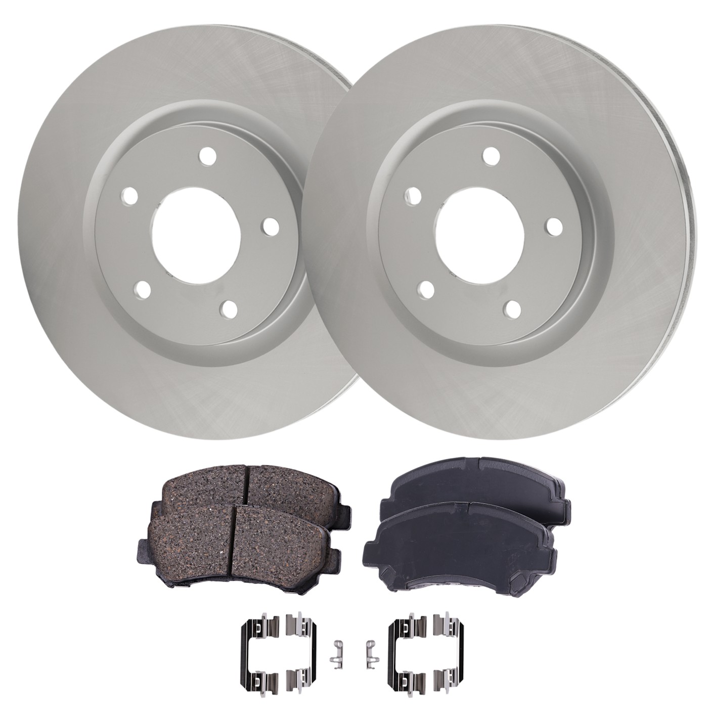 Front Brake Disc Rotors and Pads Kit For Nissan Rogue 2008 2009 2010