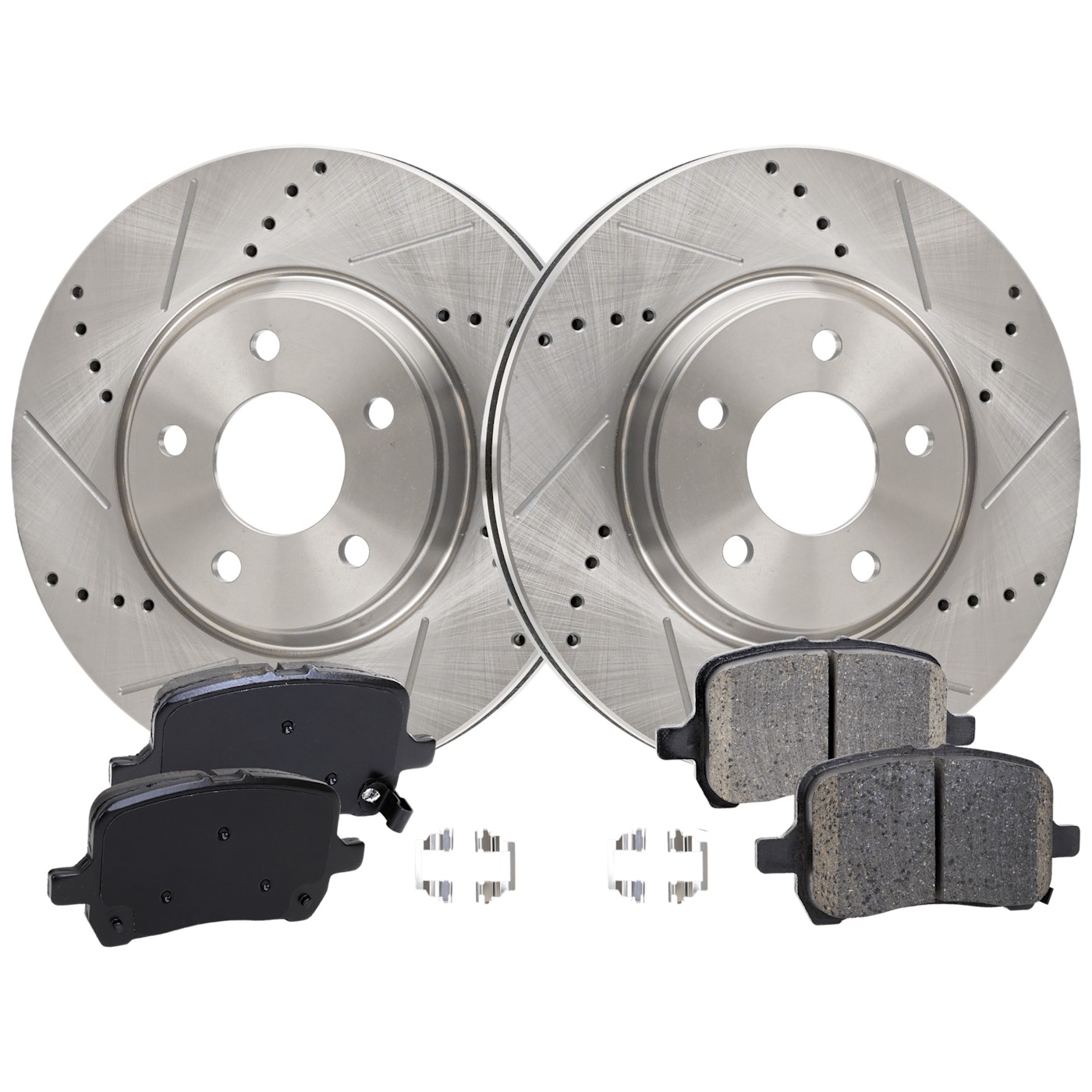Front Brake Disc Rotors and Pads Kit for Chevy Chevrolet HHR Cobalt Saturn Ion