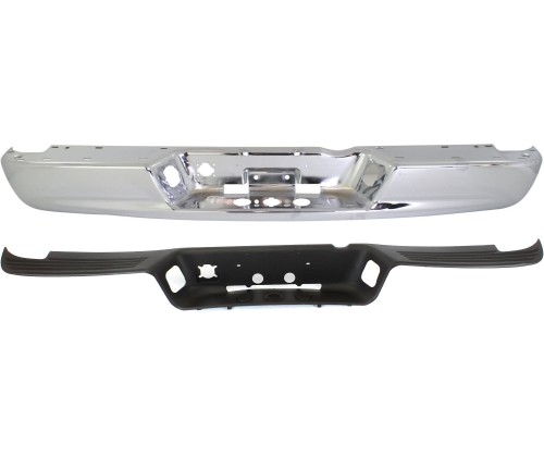 For 02-08 Dodge Ram 1500 2500 3500 REAR BUMPER CHROME 