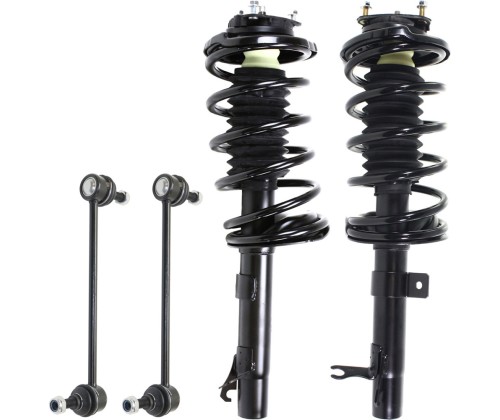 Suspension Kit For 2000-2005 Ford Focus Front Driver and Passenger Side ...