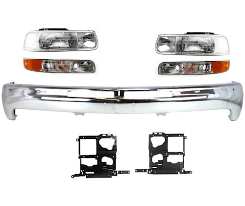 Bumper Kit For 992002 Chevrolet Silverado 1500 Silverado 2500 Front