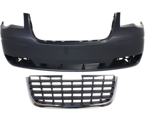 Bumper Cover Kit For 20082010 Chrysler Town And Country