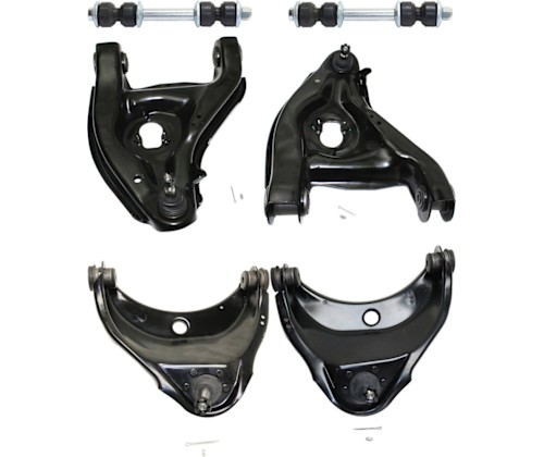 6pc Front Upper & Lower Control Arm & Stabilizer Link Kit ... 6pc Front Upper & Lower Control Arm & Stabilizer Link Kit ...