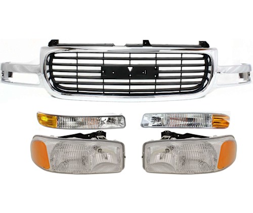 New Auto Body Repair Kit Front for Yukon GMC Sierra 1500 Truck XL 2500