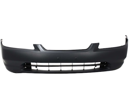 Front Bumper Cover For 1998 2000 Honda Accord Coupe Primed Plastic