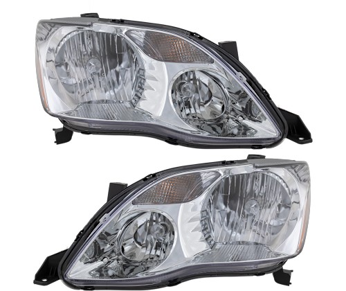 Headlight Set For 2005 2006 2007 Toyota Avalon Left and Right With Bulb ...