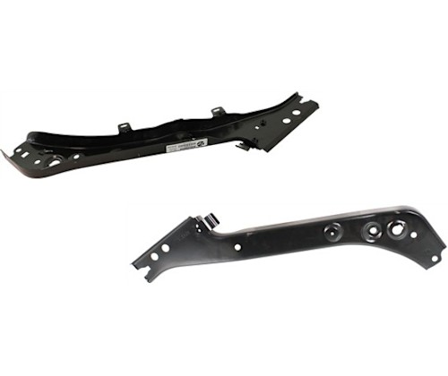 Radiator Support For 2000-2001 Nissan Xterra Primed Assembly