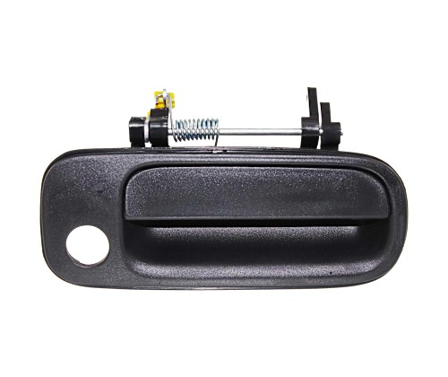 Door Handle Front Outer Smooth Black Driver Side Left LH for 04-08 Acura TL