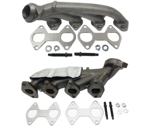New Set of 2 Exhaust Manifolds Driver & Passenger Side for F150 Truck ...