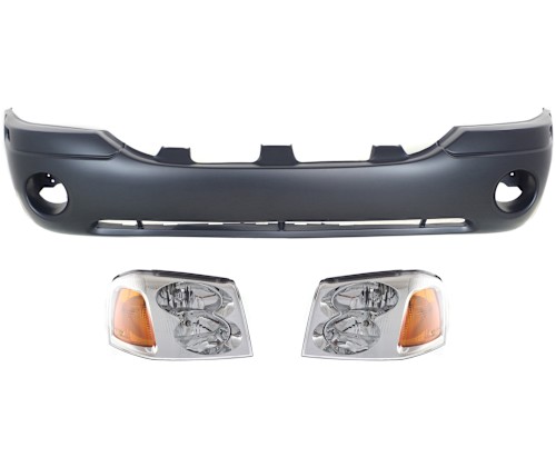 GM1000641 Bumper Cover for 02-09 GMC Envoy Front