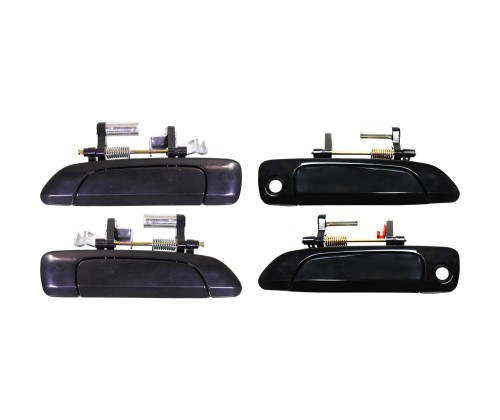 Complete Door Handle Set For 2001-2005 Honda Civic (Front w/Keyhole ...