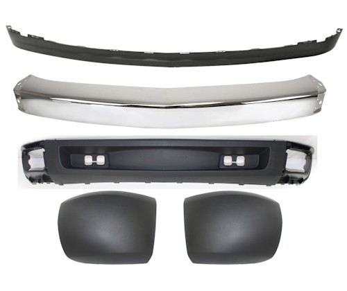 Bumper For 20072008 Chevrolet Silverado 1500 Front eBay