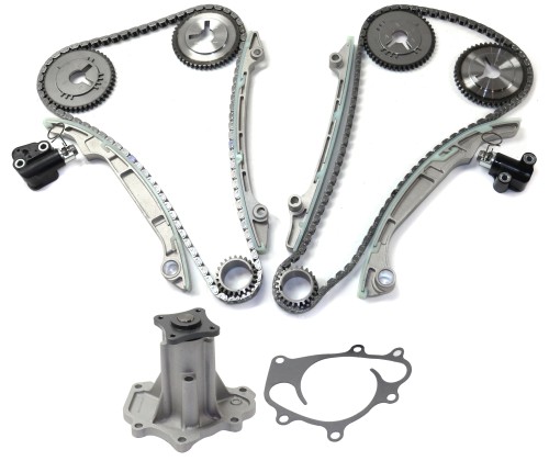 Timing Chain Kit For 2004-2009 Nissan Titan Includes Water Pump | eBay