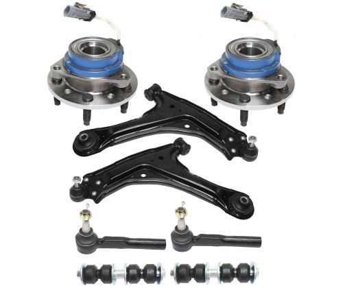 Control Arm Kit For 99-2005 Pontiac Grand Am Set of 8 Front Left and ...