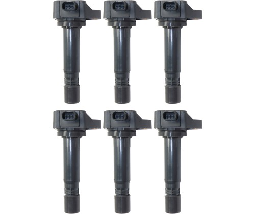 New Set of 6 Ignition Coils for Honda Pilot Acura MDX Ridgeline RDX ZDX ...