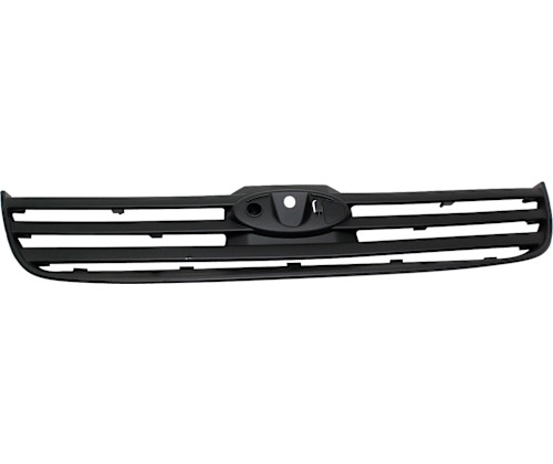 Bumper Grille For 2009-2011 Ford Focus Center Textured Black Plastic