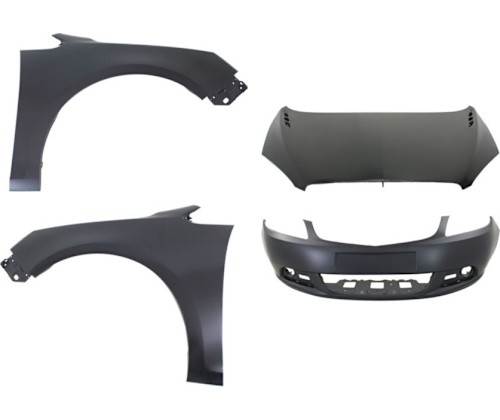 Bumper Cover Kit For 2012 2017 Buick Verano With Fog Light