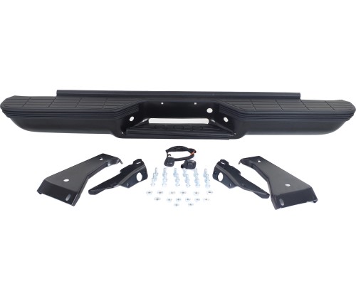 Step Bumper For 1988-98 Chevy C1500 With OE Type Bracket Powdercoated ...